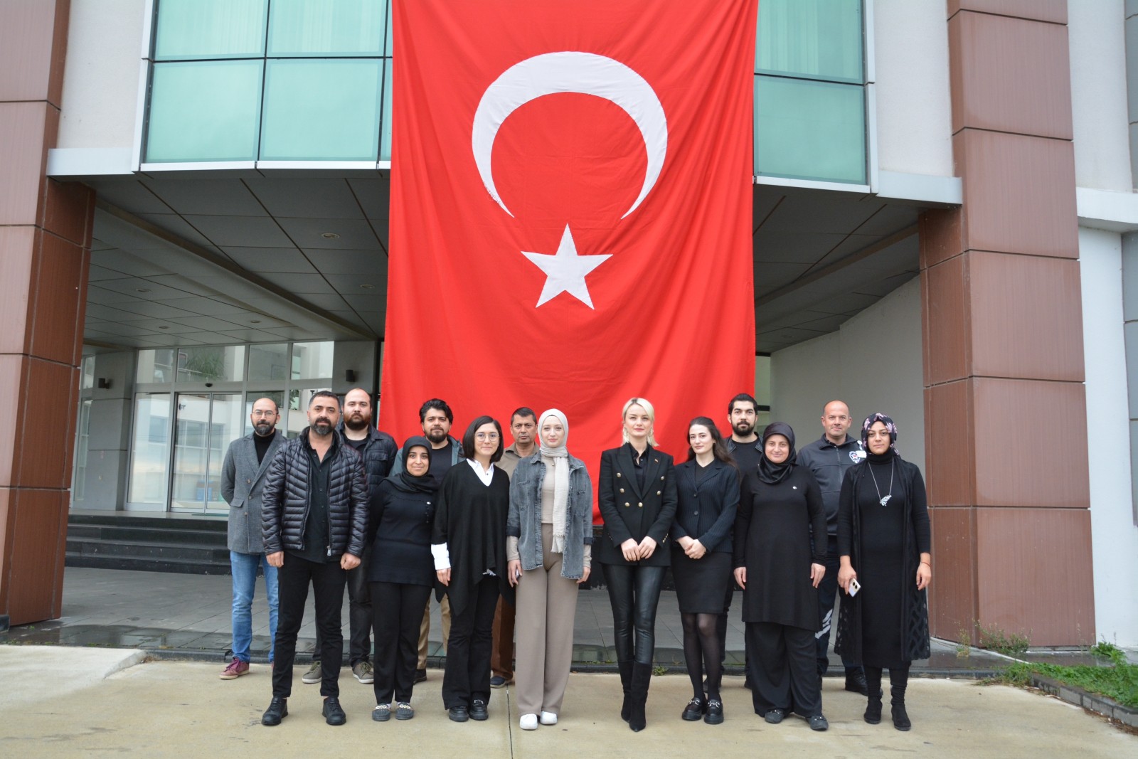 10 Kasım Atatürk’ü Anma Günü Sebebiyle Samsun Teknopark Bahçesinde Anma Töreni Düzenlendi